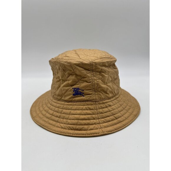 BURBERRY packable quilted nylon women\'s bucket hat -Beige - Size Medium~ main image 8